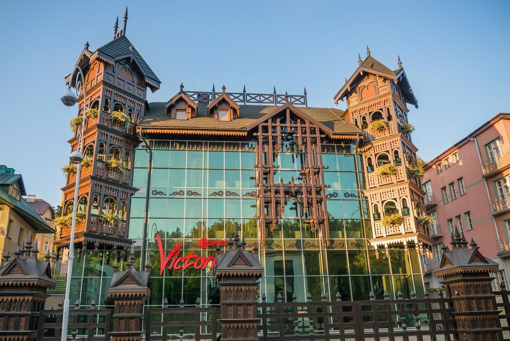 Victoria Cechini Hotel Krynica Exterior foto